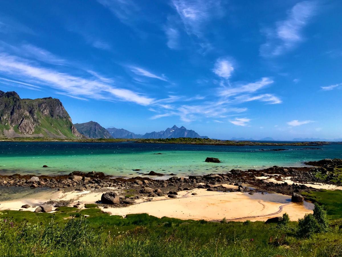 Vestfjorden Panorama Lofoten Villa Valberg Exterior foto